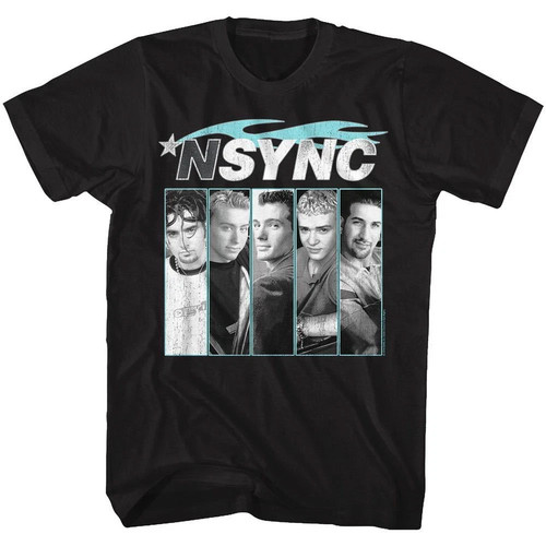Nsync mens shirt - new, blue