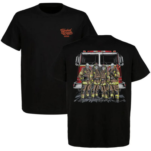 Worked death firefighter - death,