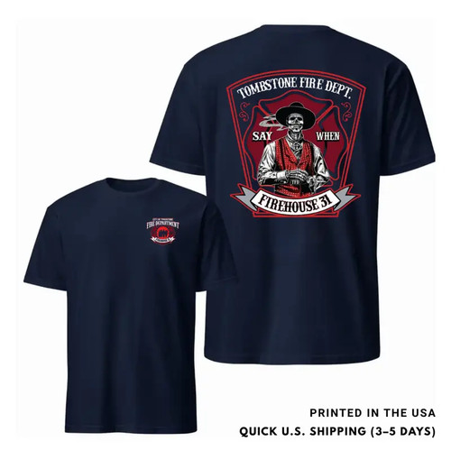 Tombstone fire dept firehouse - tombstone,
